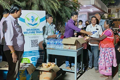 Food Distribution for Sanitation Workers