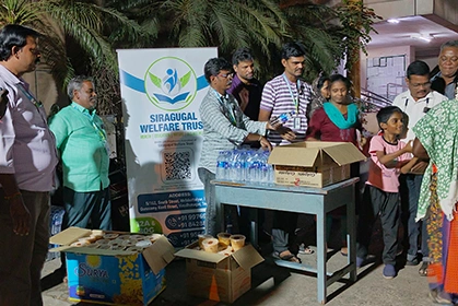 Food Distribution for Sanitation Workers