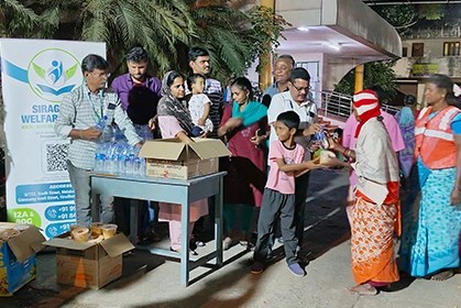 Food Distribution for Sanitation Workers