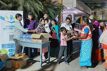 Food Distribution for Sanitation Workers